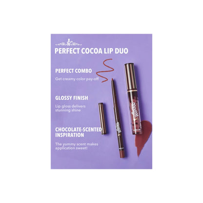 Sheglam Willy Wonka Cocoa Kiss Lip Duo