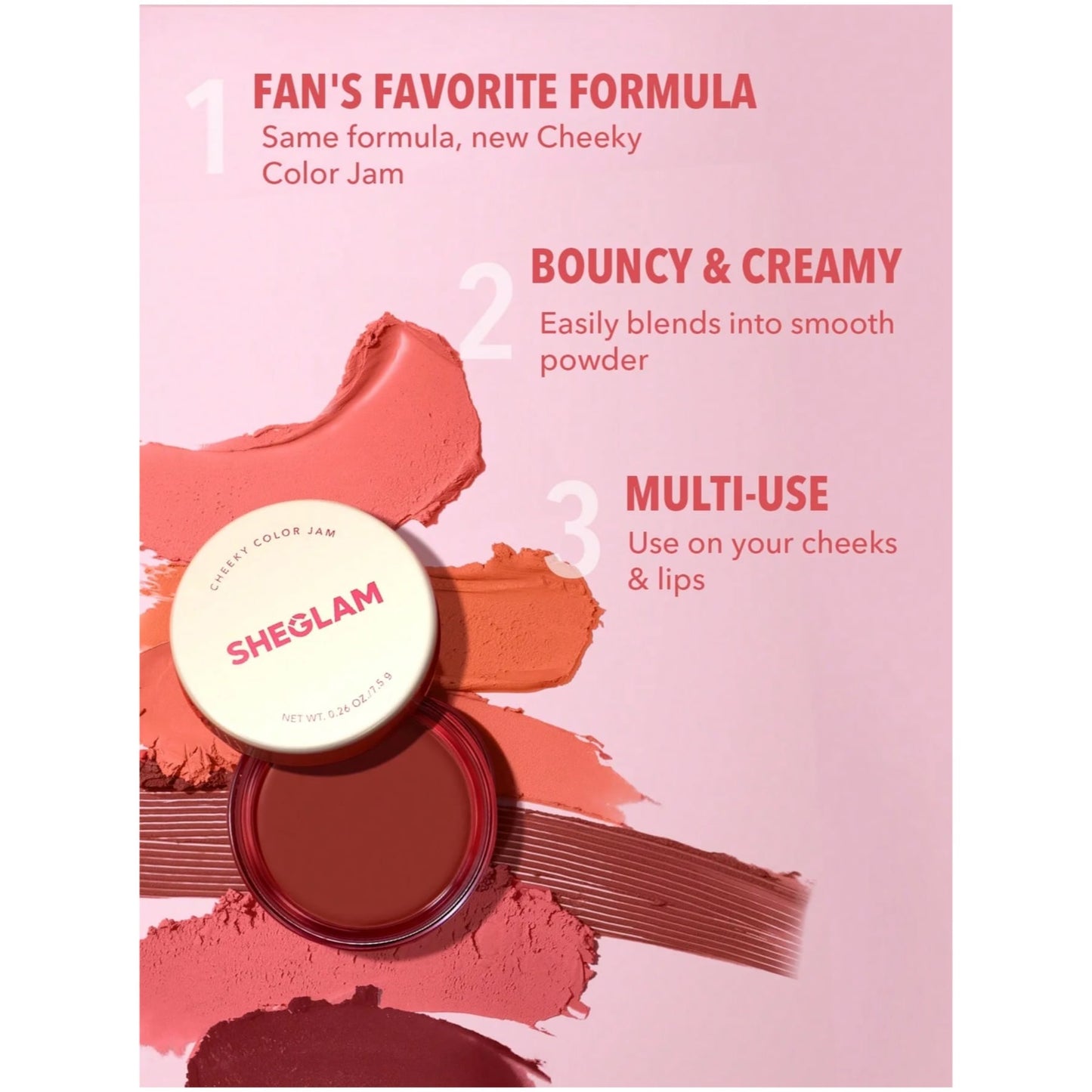 Sheglam Cheeky Color Jam Blush