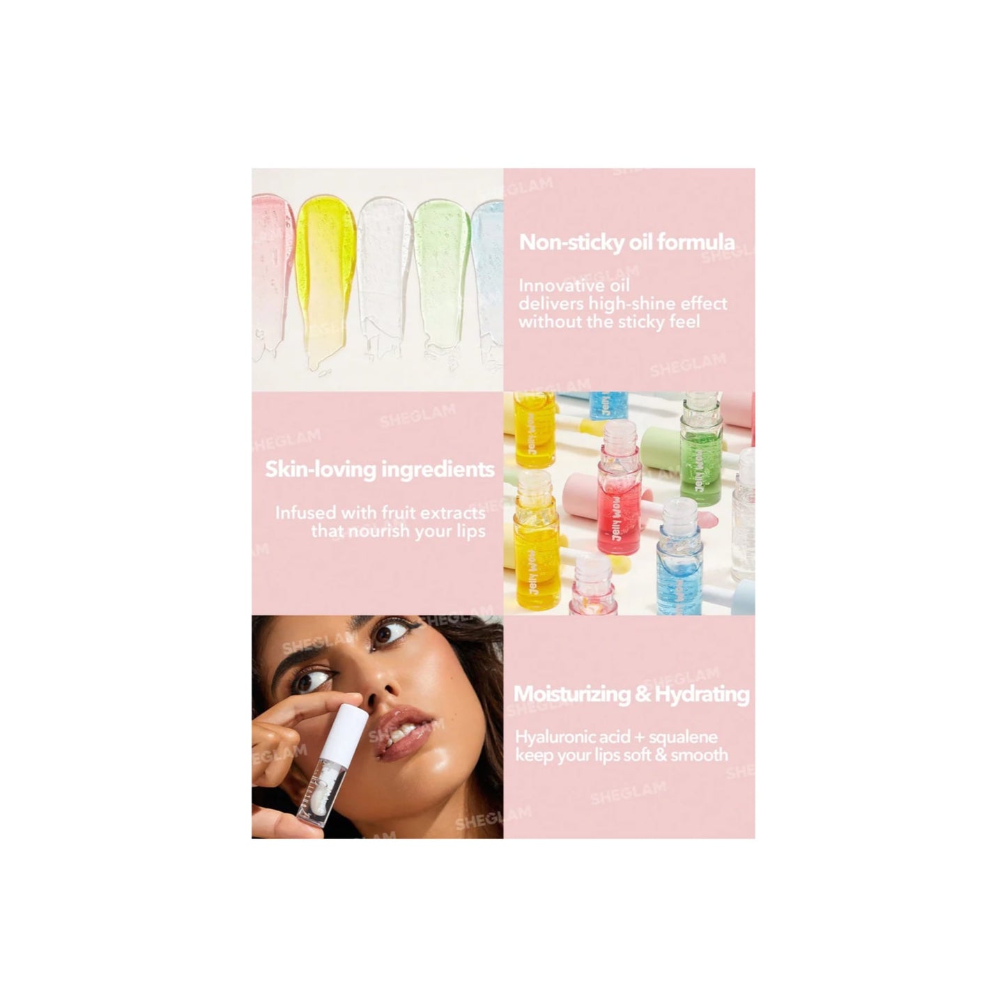 Sheglam Jelly Wow Hydrating Lip Oil