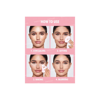 Sheglam Insta-Ready Powder Puff (3 pc)