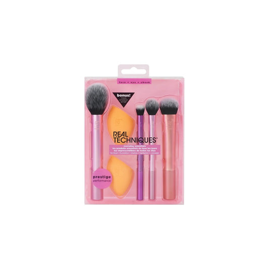 Real Techniques Everyday Essentials + Sponge Kit 6pc