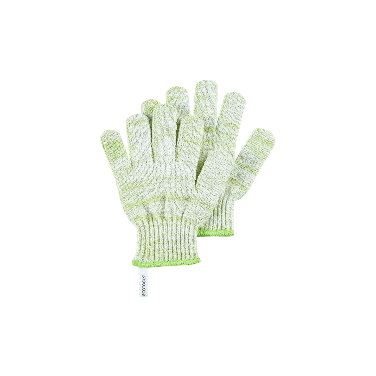 EcoTools Recycled Exfoliating Bath & Shower Gloves Green 1 Pair