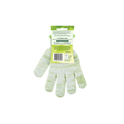 EcoTools Recycled Exfoliating Bath & Shower Gloves Green 1 Pair