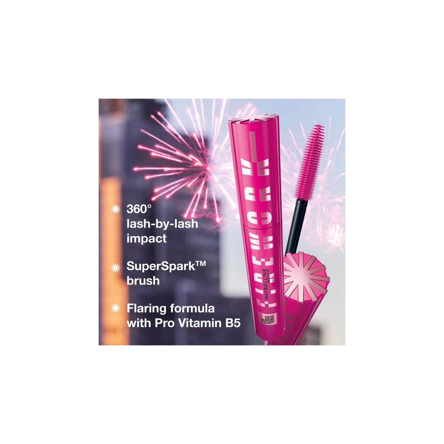 Maybelline New York Lash Sensational Firework Washable Mascara