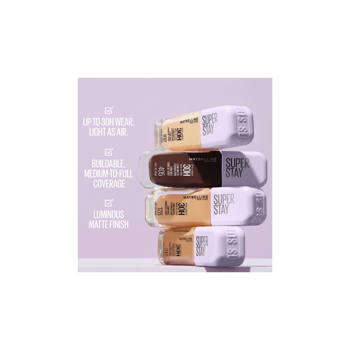 Maybelline New York Super Stay Lumi-matte Foundation