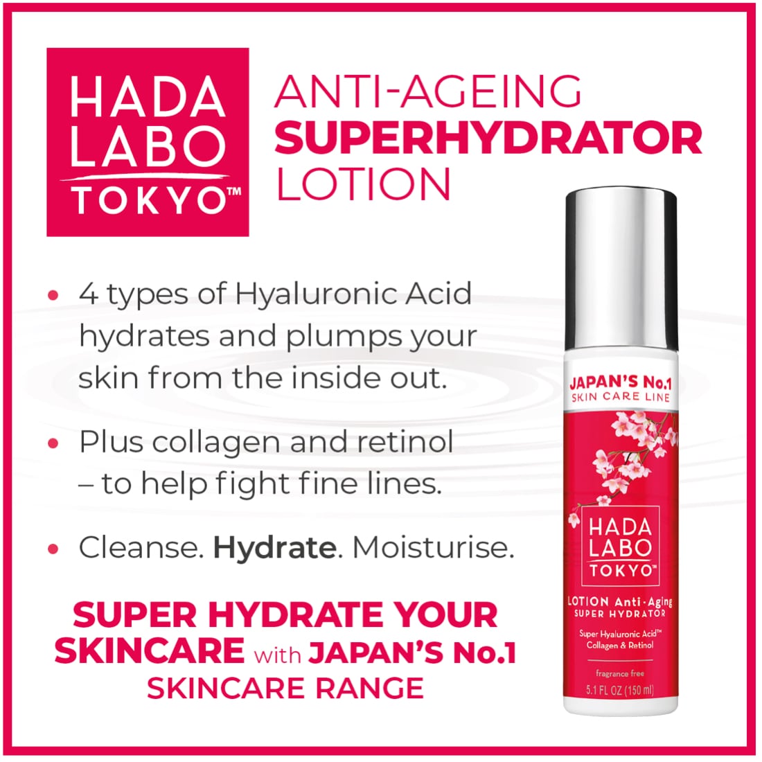 Anti-Ageing Super Hydrator Lotion Face Cream 150ml 150ml