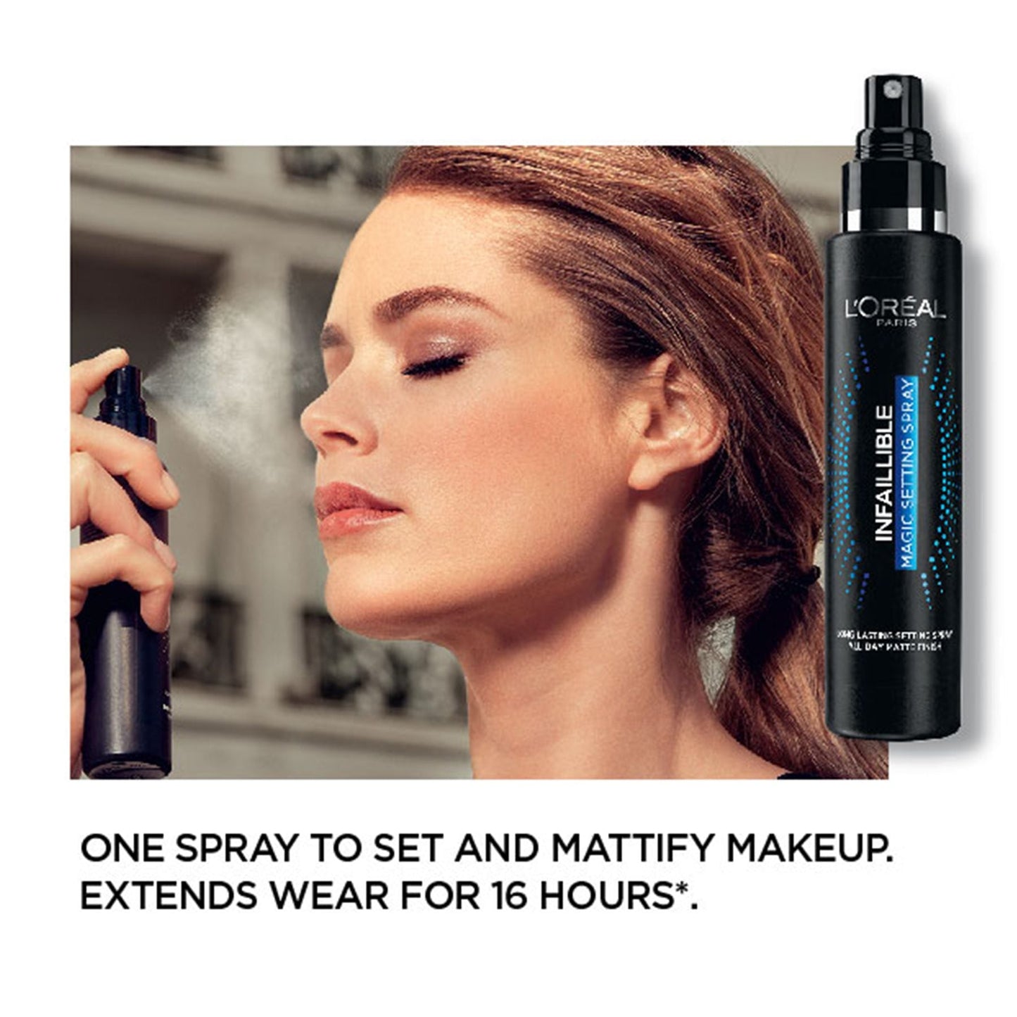 Infallible Magic 24HR Setting Spray 100ml Clear|208ml