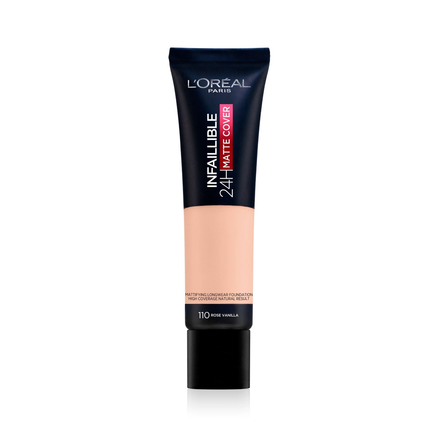 Infallible Matte Cover Foundation Matte Finish 30ml 110 Rose Vanilla|30ml