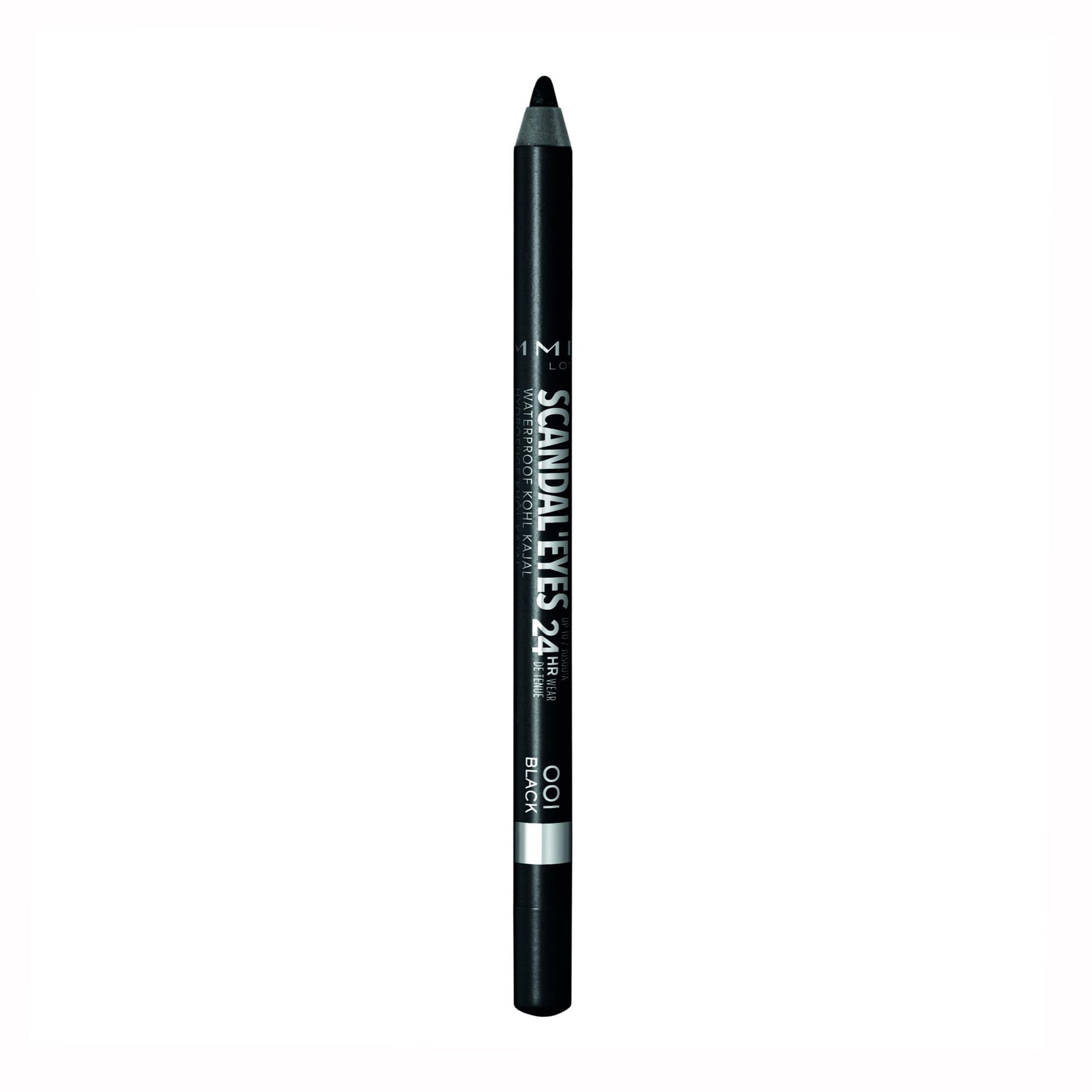 Scandal'Eyes Waterproof Kohl Kajal Pencil Eyeliner 1.3g 001 Black|1.3g