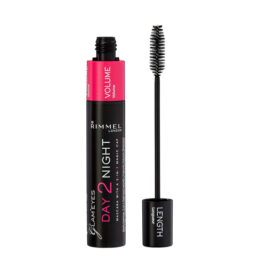 Glam'Eyes Day 2 Volumizing & Lengthening Mascara Black 9.5ml 9.5ml