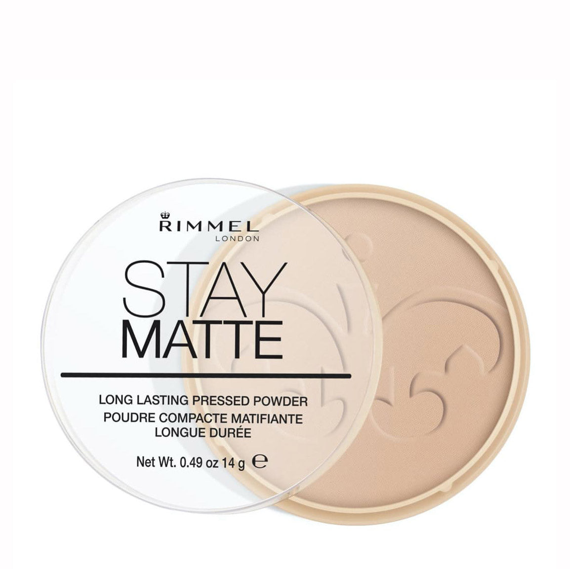 Stay Matte Pressed Matte Finish Powder 14g 005 Silky Beige|14g