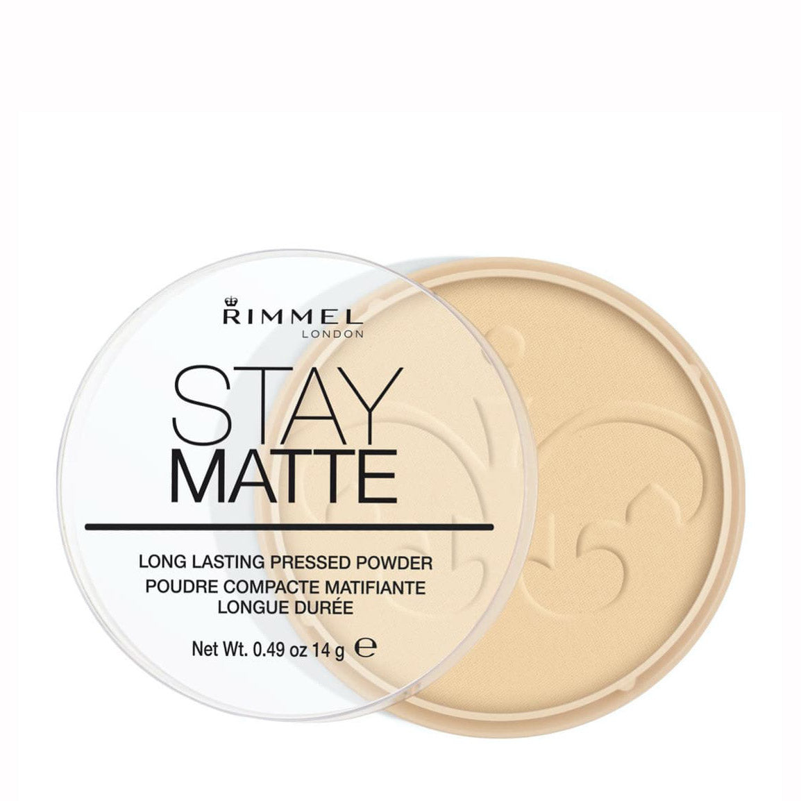 Stay Matte Pressed Matte Finish Powder 14g 001 Transparent|14g