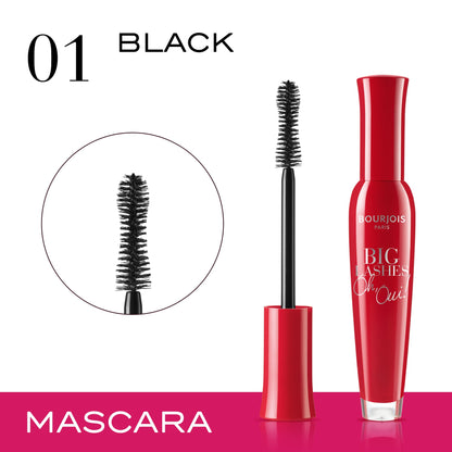 Big Lashes Oh, Oui! Volumizing Mascara 01 Black 7ml Black