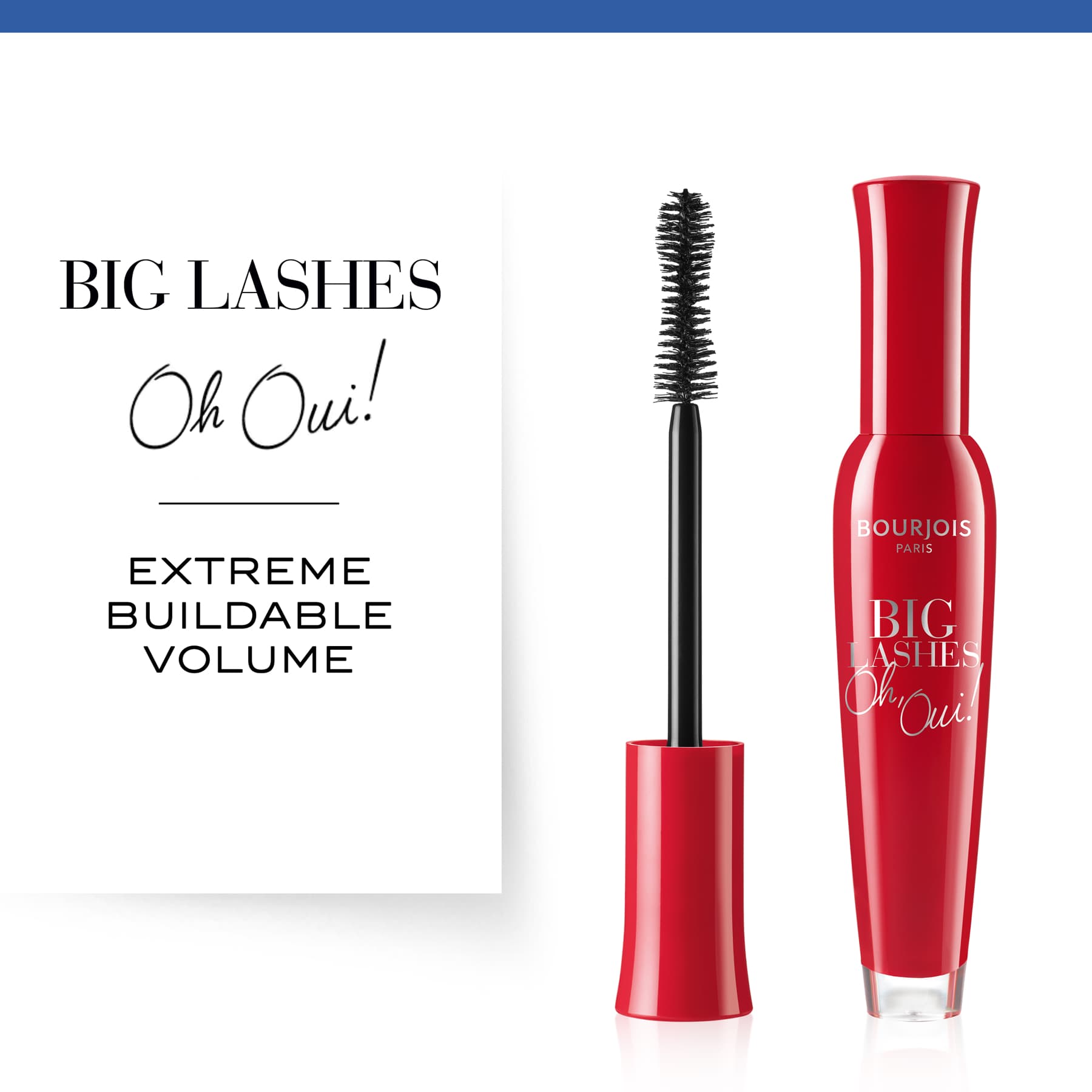 Big Lashes Oh, Oui! Volumizing Mascara 01 Black 7ml Black