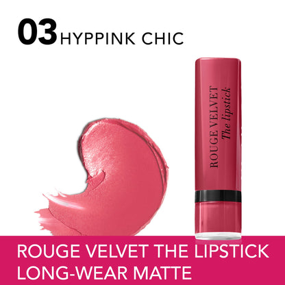 Rouge Velvet The Lipstick Matte 2.4g 03 Hyppink Chic|2.4g