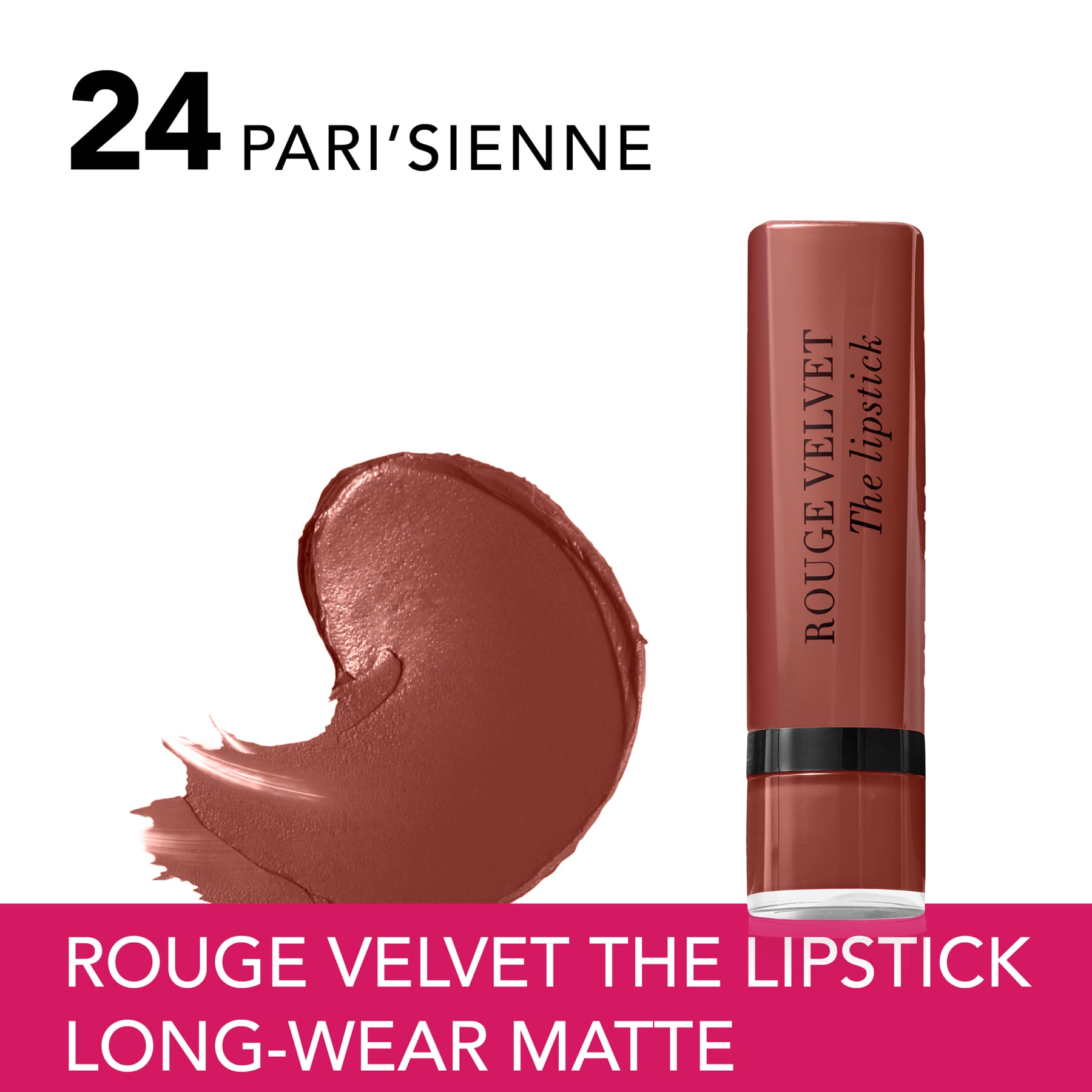 Rouge Velvet The Lipstick Matte 2.4g 24 Pari'Sienne|2.4g