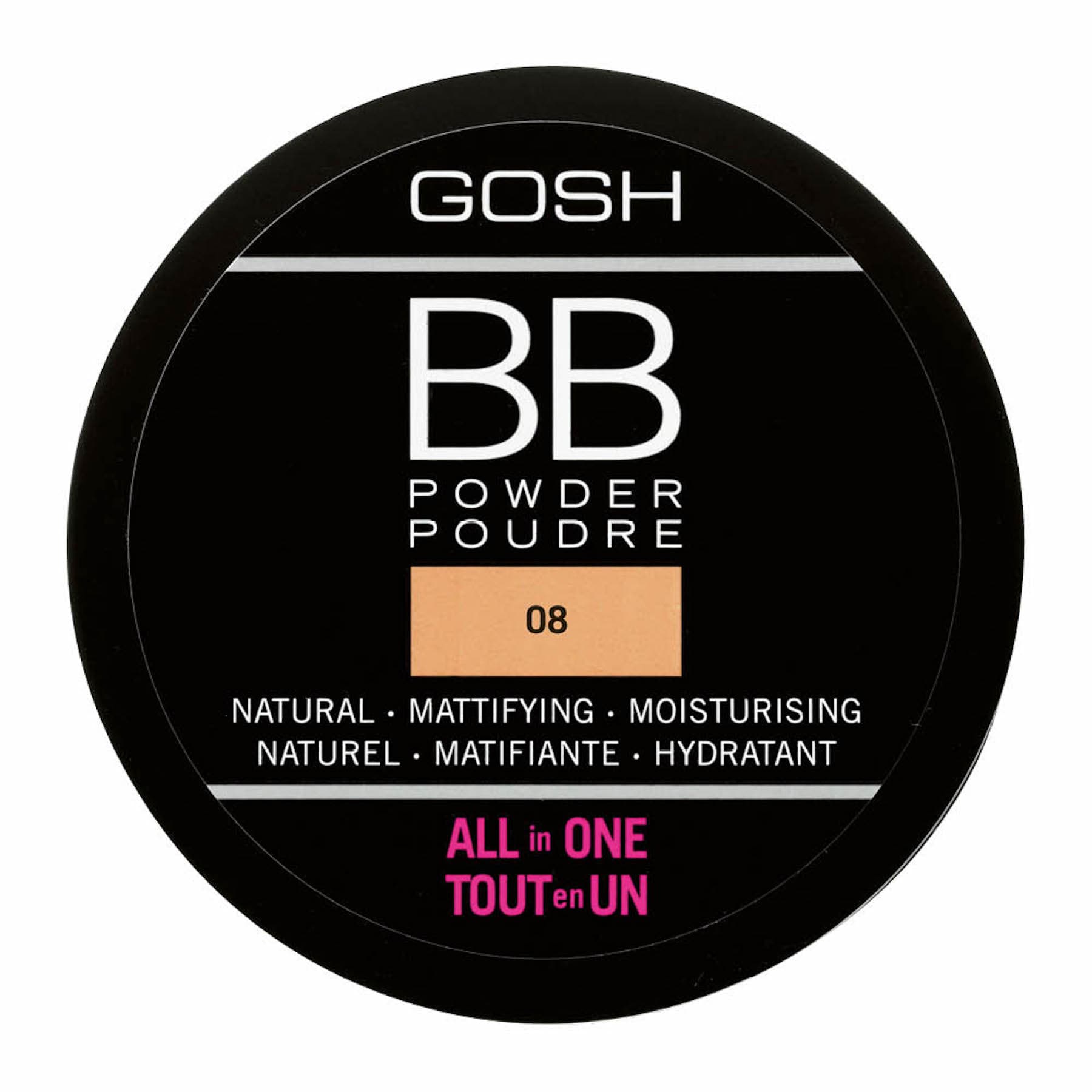 All In One BB Powder Matte Finish 6.5g 08 Chestnut|6.5g