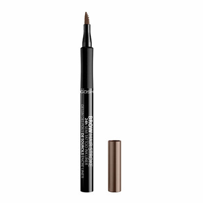 Brow Hair Stroke 24H Semi-Tattoo Ink Brow Pen Liner 1ml 002 Grey Brown|1ml