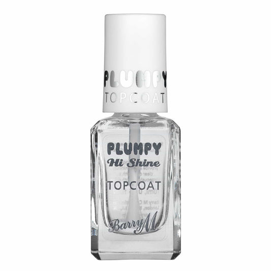 Barry M Gelly Hi Shine Top Coat Plumpy 10ml Plumpy Top Coat|10ml