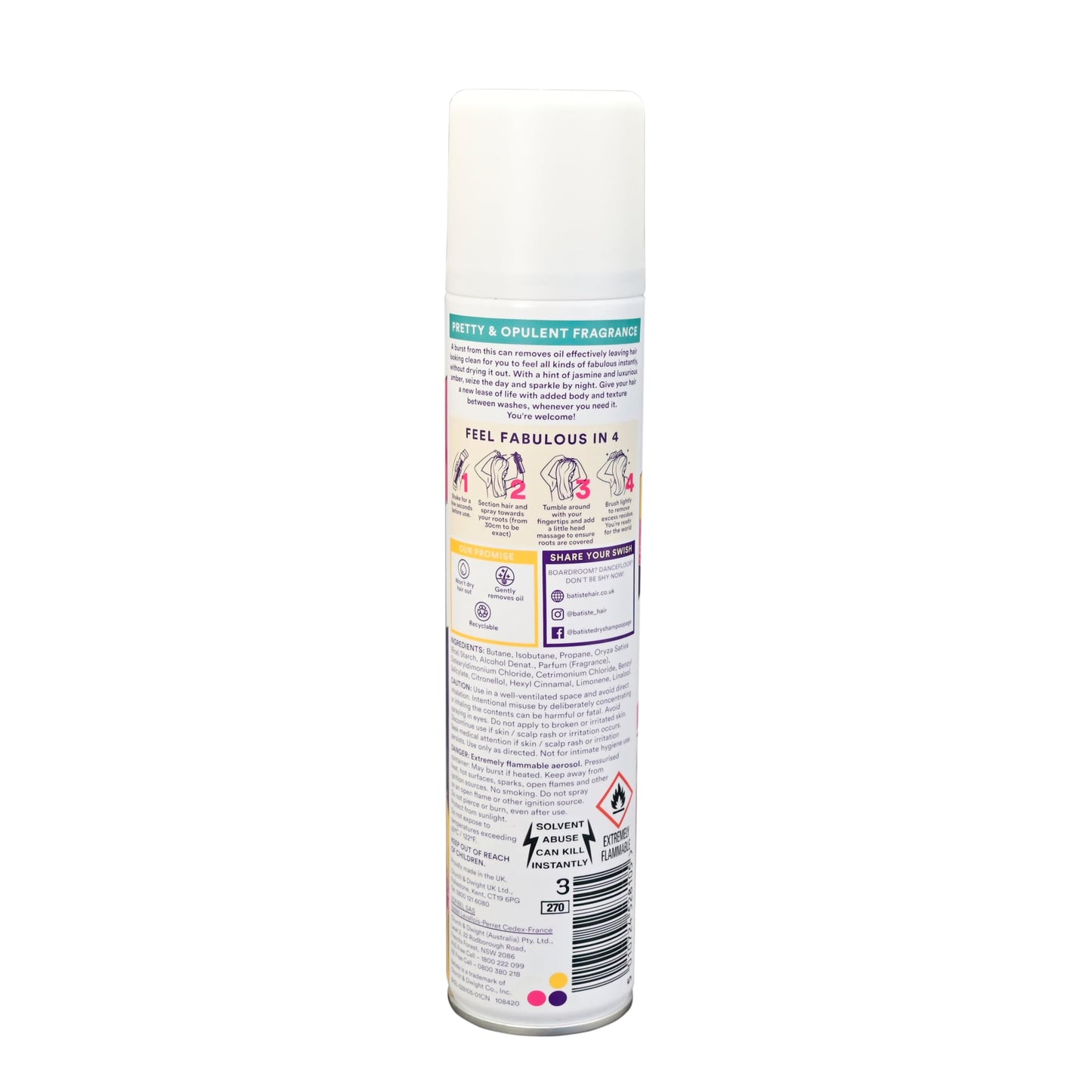 Oriental Dry Shampoo 200ml