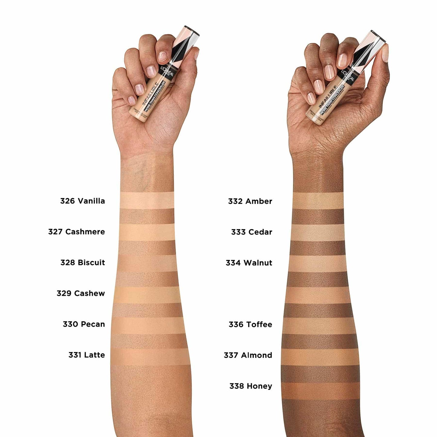 Infallible More Than Concealer Full Coverage 10ml 334 Walnut|10ml