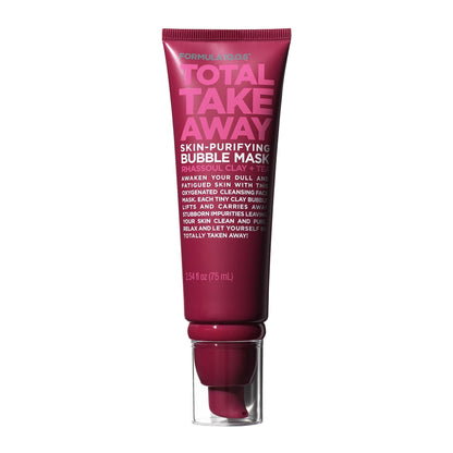 Total Take Away Skin-Purifying Bubble Clay Mask Rhassoul Clay + Tea 75ml Pink|75ml