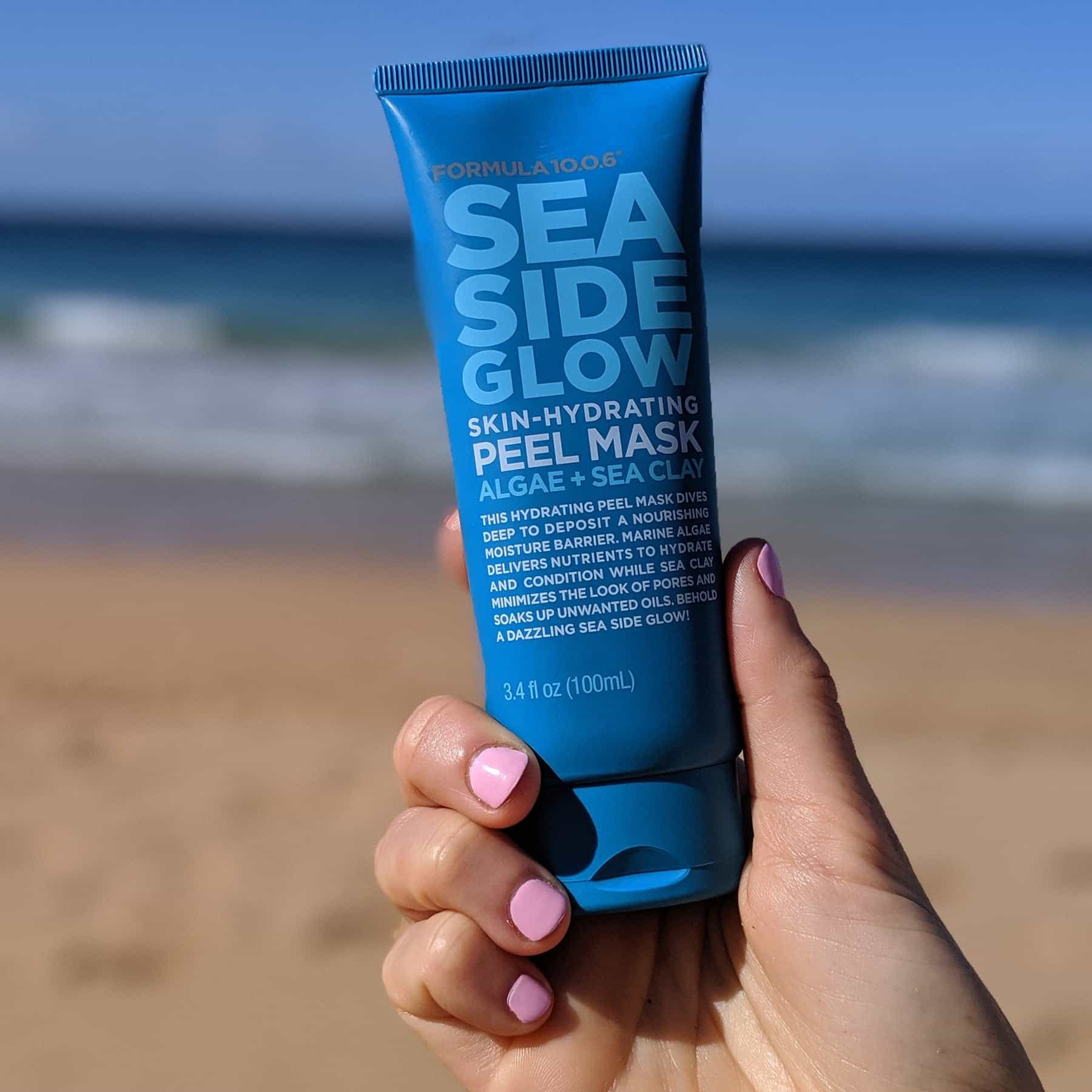 Sea Side Glow Skin-Hydrating Peel-Off Mask Algae + Sea Clay 100ml Blue|100ml