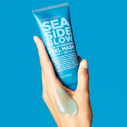 Sea Side Glow Skin-Hydrating Peel-Off Mask Algae + Sea Clay 100ml Blue|100ml