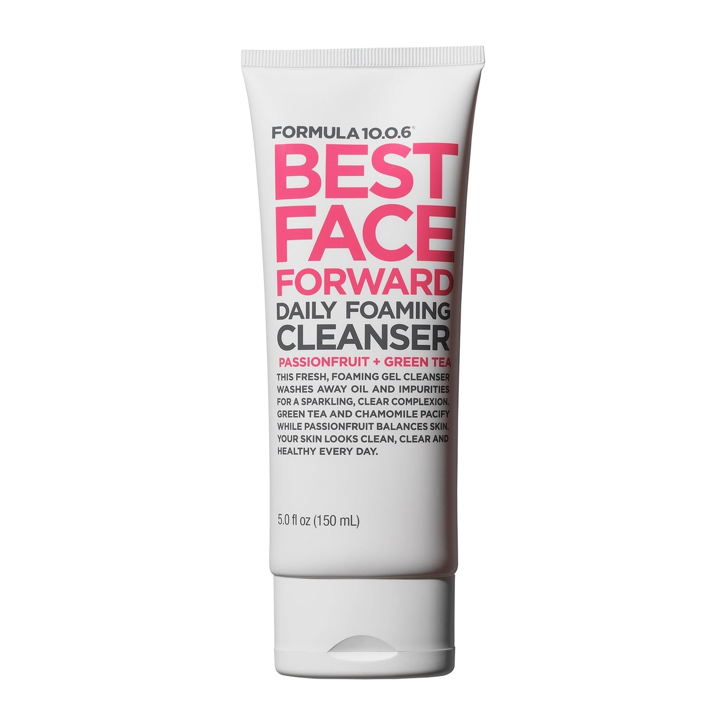 Best Face Forward Daily Foam Cleanser Passionfruit + Green Tea 150ml White|150ml