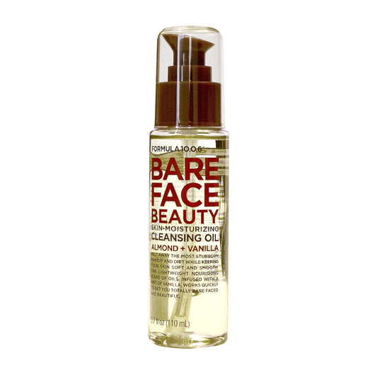 Bare Face Beauty Cleansing Oil Moisturising Almond + Vanilla 110ml White|110ml