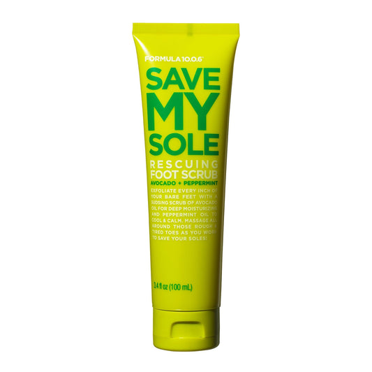 Save My Sole Rescuing Foot Scrub Avocado + Peppermint 100ml White|100ml