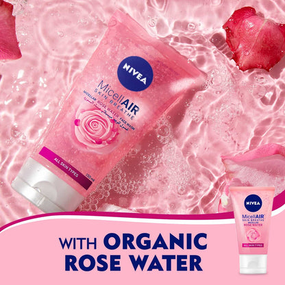 Rose Care Micellar Face Wash Organic Rose Water 150ml