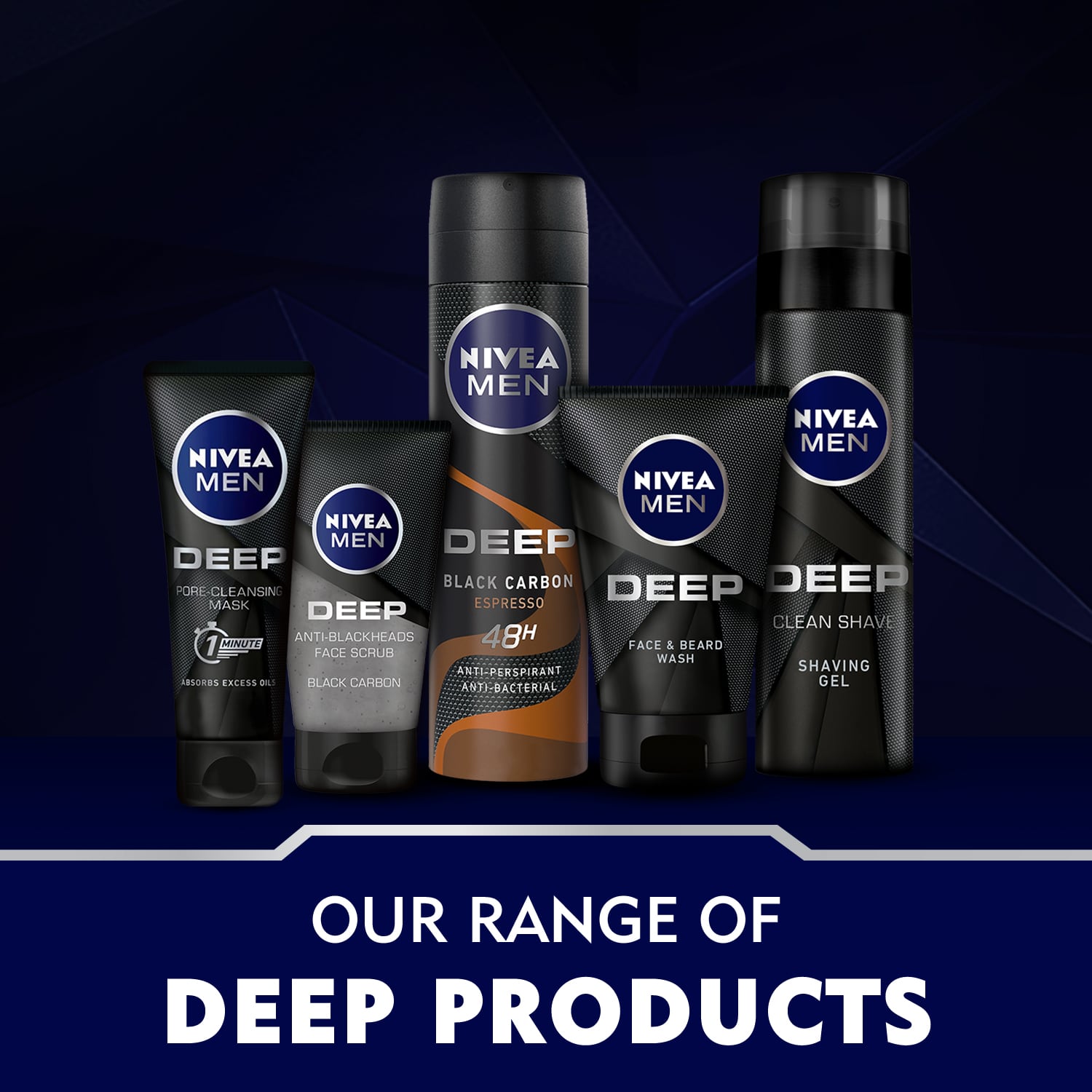 Men Deep Face & Beard Wash 100ml