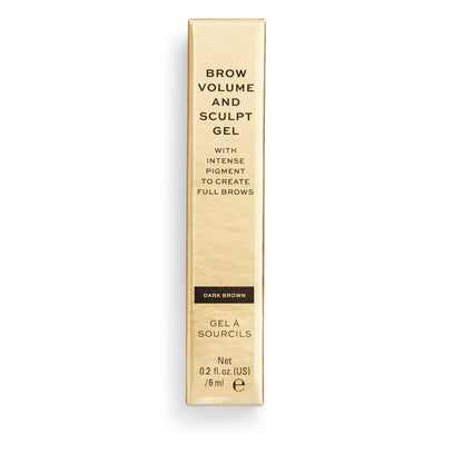 Brow Volume & Sculpt Brow Gel 6ml Dark Brown|6ml