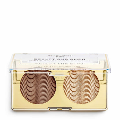 Revolution Pro Sculpt and Glow Highlight & Contour Palette 4g