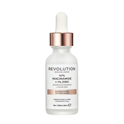 Blemish & Pore Refining Face Serum 10% Niacinamide + 1% Zinc 30ml 30ml