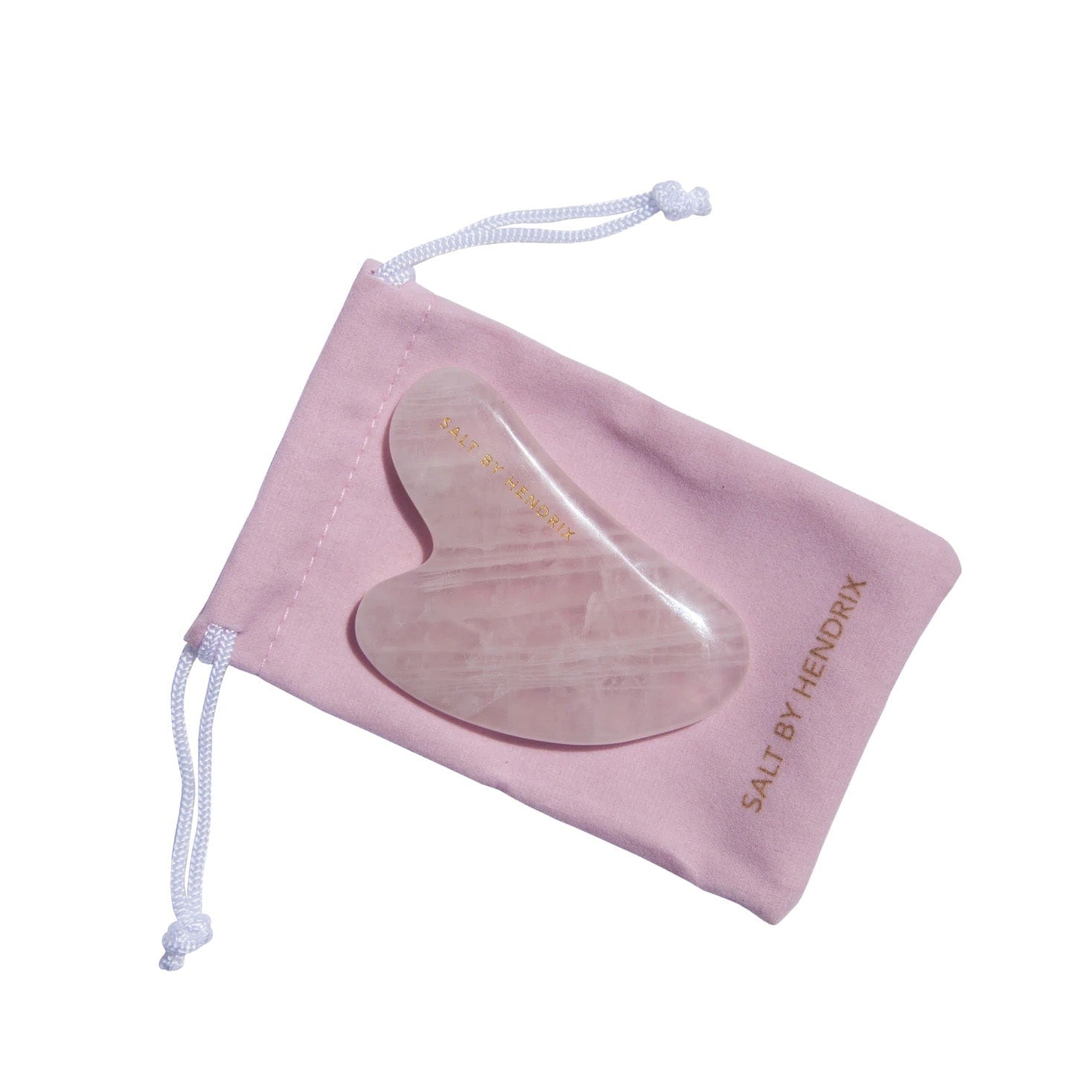 Rising Sun Gua Sha Face Sculpting Tool Rose Quartz 1pc