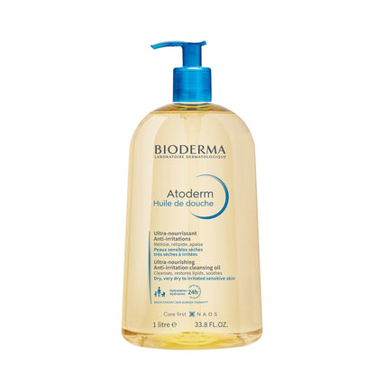 Atoderm Huile de Douche Cleansing Body Oil 1l