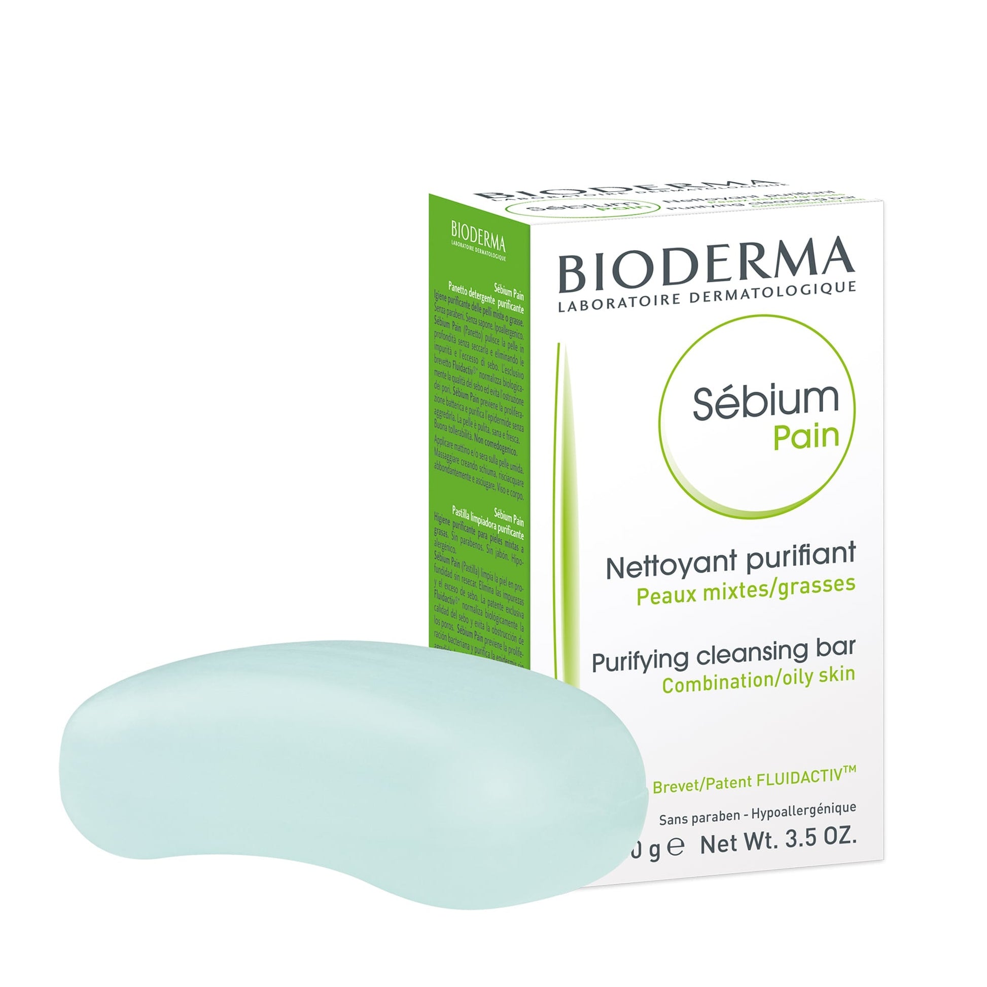 Sebium Pain Purifying Cleansing Soap Bar 100g