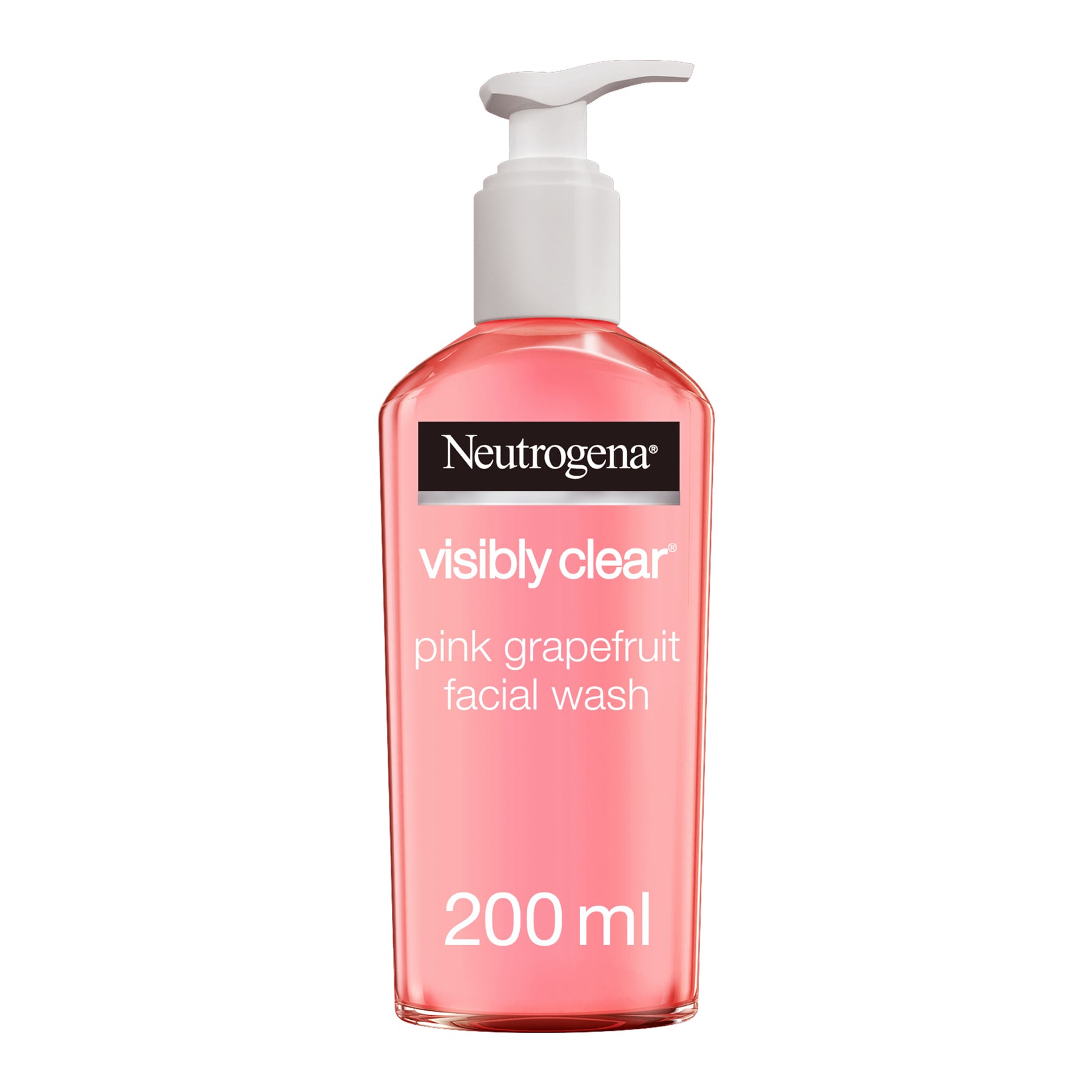 Visibly Clear Face Wash Pink Grapefruit 200ml Pink|200ml