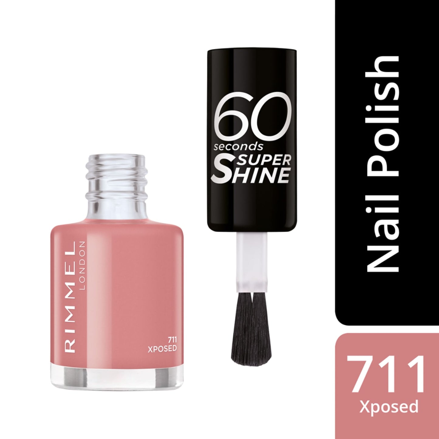 60 Seconds Super Shine Nail Polish 8ml 711 Xposed|8ml