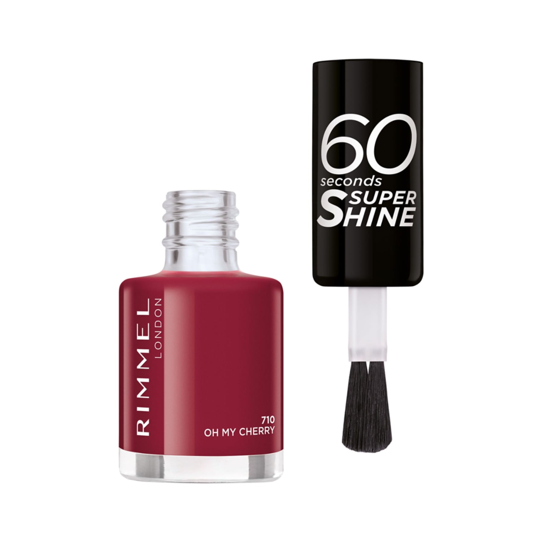 60 Seconds Super Shine Nail Polish 8ml 710 Oh My Cherry|8ml