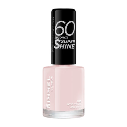 60 Seconds Super Shine Nail Polish 8ml 203 Lose Your Lingerie|8ml