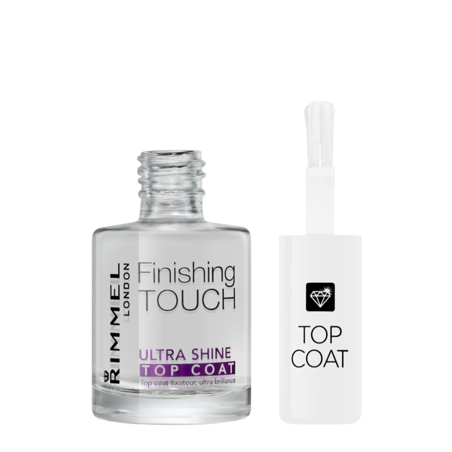 60 Seconds Finishing Touch Ultra Shine Nail Colour Top Coat 12ml 12ml