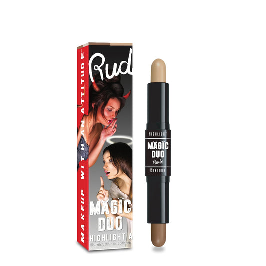 Magic Duo Highlighter & Contour Stick 2 x 4.5g Medium|9g