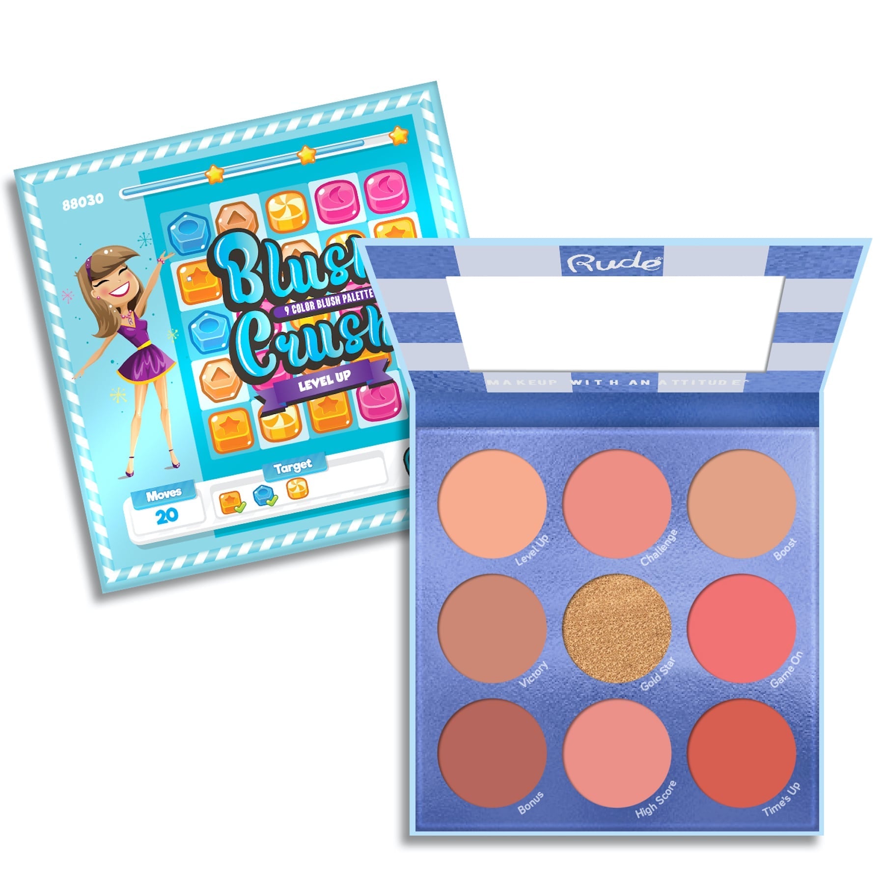 Blush Crush Blush Palette Level Up 19g Level Up|19g