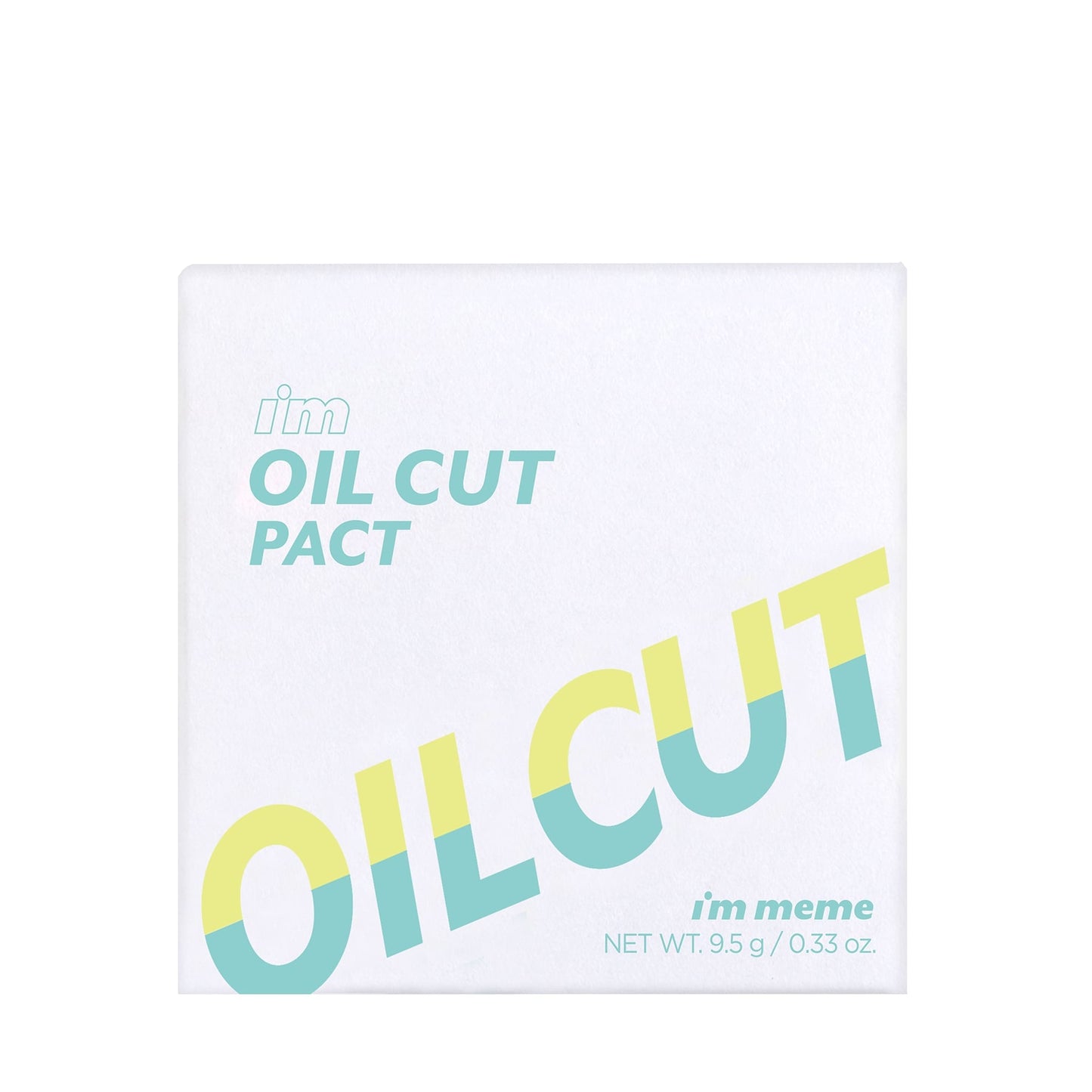 I'M Oil Cut Pact Matte Finish Powder 001 Skin Mattifying 9.5g 9.5g