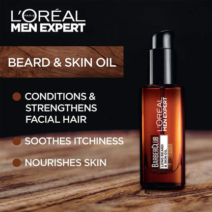 Men Expert BarberClub Long Beard & Skin Oil 30ml