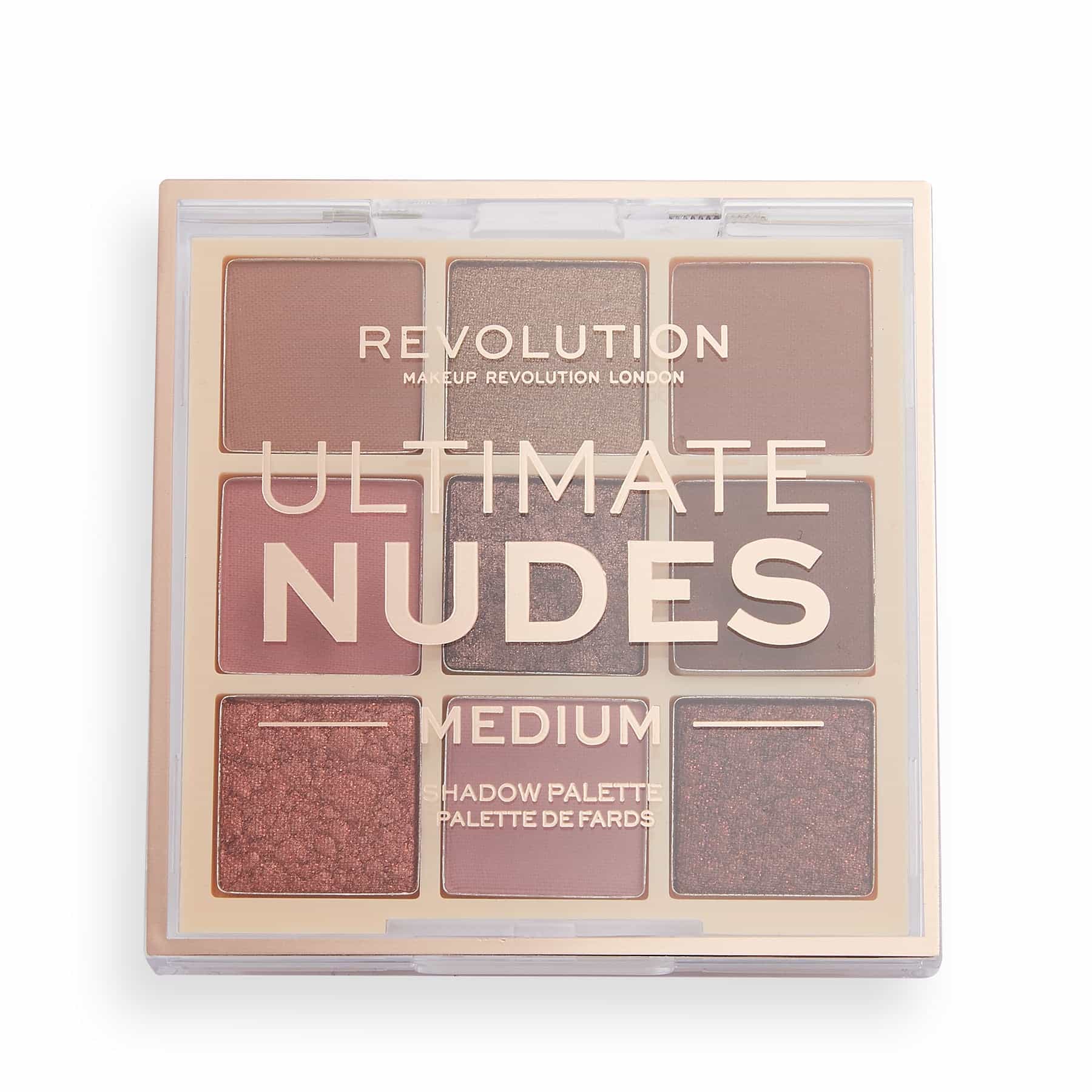 Ultimate Nudes Shadow Palette - 9 shades Medium