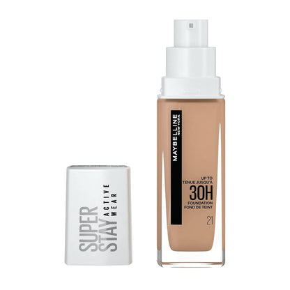 Superstay Active Wear Liquid Foundation 30ml 21 Nude Beige|30ml